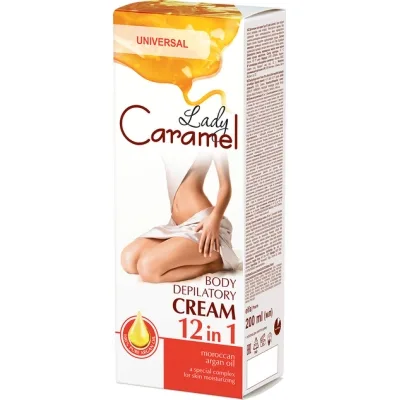 Крем для депіляції Caramel 12 в 1 Універсальний 200 мл (4823015934018)