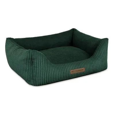 Лежак для тварин Pet Fashion DEVID 62х50х19 см смарагдовий (4823082444533)
