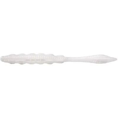Силікон рибальський FishUP Scaly Fat 3.2" 009 - White, cheese taste (8шт/уп) (1864.06.07)