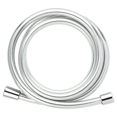 Шланг для душа Corso 1/2" ПВХ 3-х шаровий з підшипником сріблястий (XB-0136)