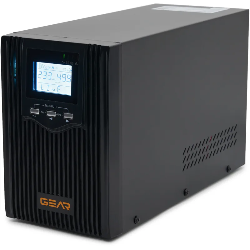 Пристрій безперебійного живлення GEAR GU-3000PS 2400W (GU-3000PS)
