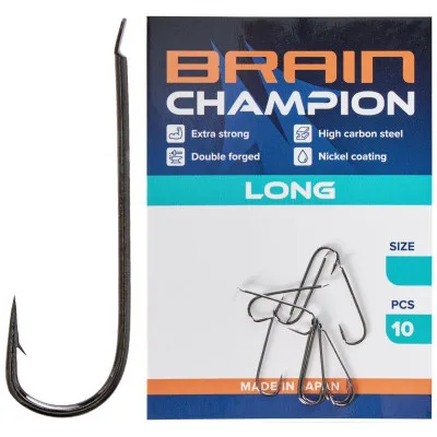 Гачок Brain Champion Long 10 (10 шт/уп) (1858.54.63)