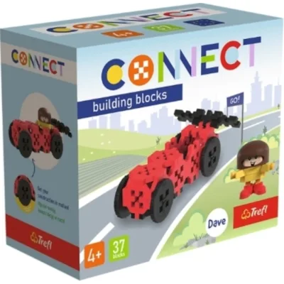 Конструктор Trefl Connect Гоночна машина 37 деталей (5900511620450)