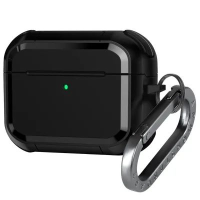 Чохол для навушників Armorstandart Panzer для Apple Airpods Pro 3 Black (ARM88286)