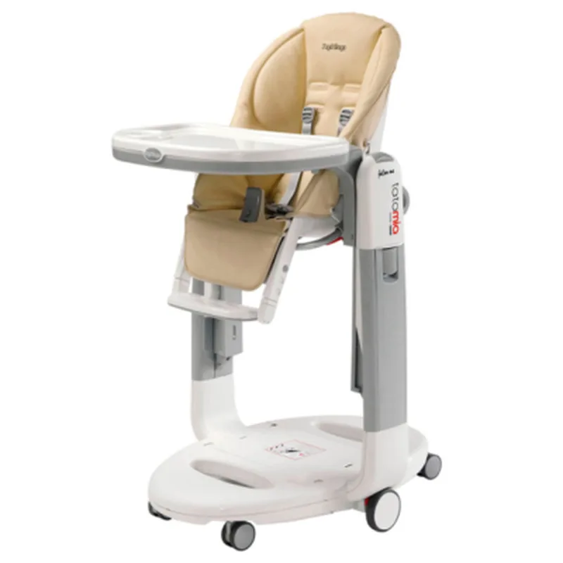 Стілець для годування Peg-Perego Tatamia Follow Me Ice, сірий (IH02000001BL73)