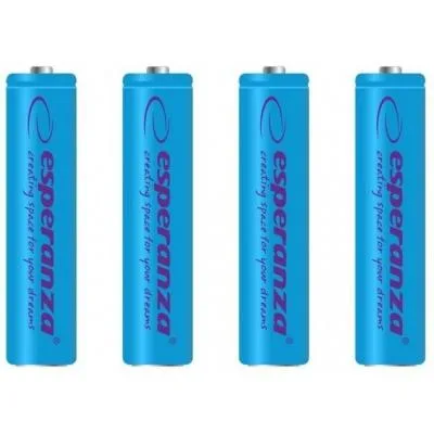 Акумулятор Esperanza AAA 1000mAh Ni-MH * 4 blue (EZA102B)