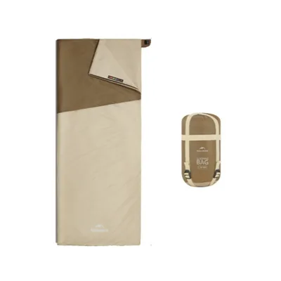 Спальний мішок Naturehike LW180 CNK2550WS026 Sunny Day PL01, (14°C) XL коричневий