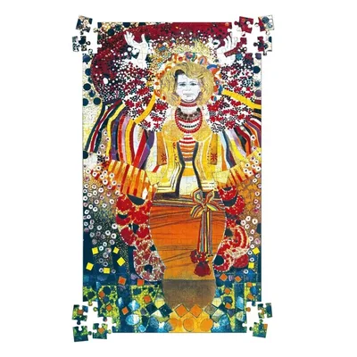 Пазл дерев`яний UkrainianPuzzles А ми ж тую червону калину, тай підіймемо. Портрет Алли Горської