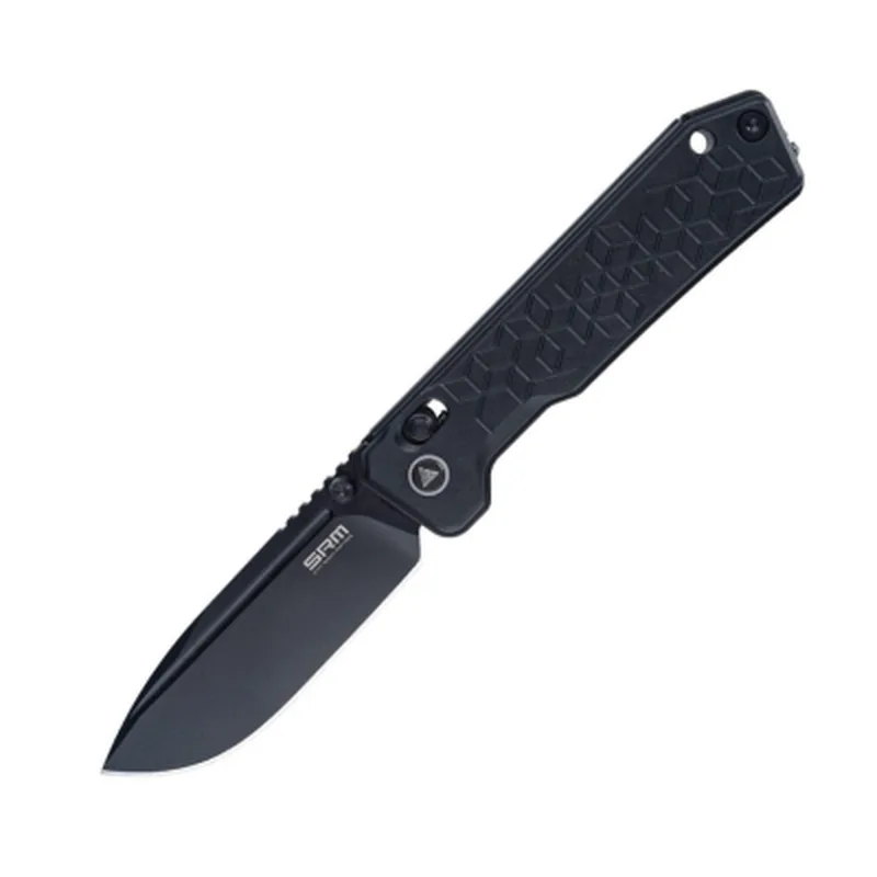 Ніж SRM Rubik 7228B 14C28N, Black Aluminium, Black Stonewash (7228B-AB2)