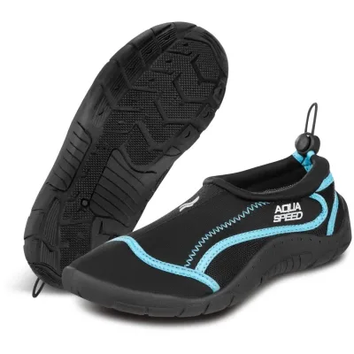 Аквашузи Aqua Speed Aqua Shoe Model 704-28C чорний, синій 44 (5908217695574)