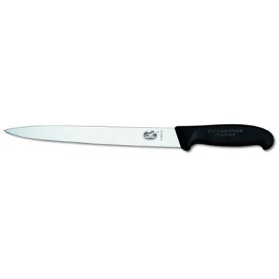 Кухонний ніж Victorinox Fibrox для нарізки 25 см, чорний (5.4403.25)