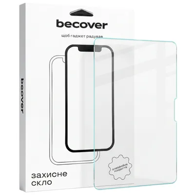 Скло захисне BeCover 3D Edge Full Cover Apple iPad Air 11" M4 2026 (715170)
