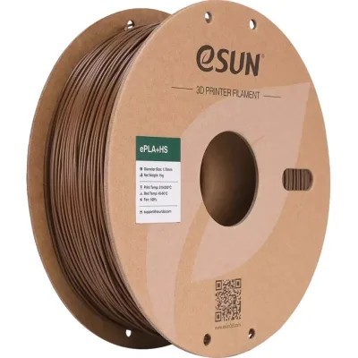 Пластик для 3D-принтера eSUN ePLA+HS, 1,75mm, 1kg, brown (EPLA+HS-P175C1)