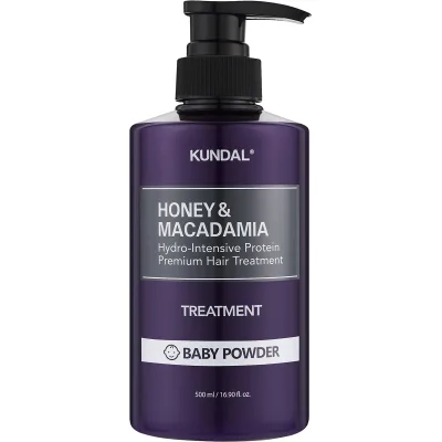 Маска для волосся Kundal Honey & Macadamia Treatment Baby Powder 500 мл (8809568740616)