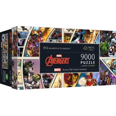 Пазл Trefl UFT Marvel Heroes, 9000 елементів (5900511810226)