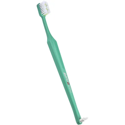 Зубна щітка Paro Swiss Ortho Brush Ортодонтична з монопучковою насадкою М'яка Зелена (7.747/3)