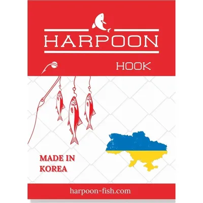 Гачок Harpoon AJI DOUSKI GOLD No.10 7шт (2700000019771)