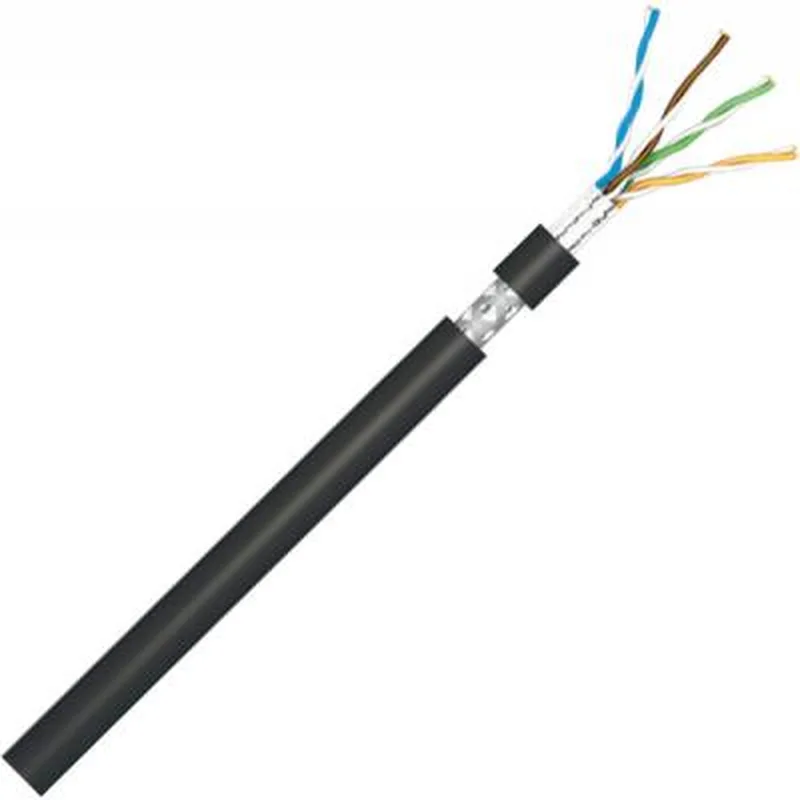 Кабель мережевий SFTP cat.5e, 305м (SF/UTP-cat.5E) OK-Net (КПВЭО-ВП (200) 4*2*0,51)
