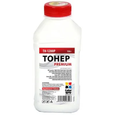 Тонер HP LJ1200/1000(C7115A) CanonEP25/27 (150 г) Premium ColorWay (TH-1200P)