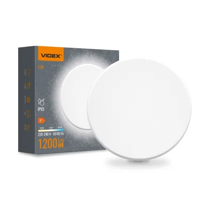 Світильник Videx IP65 VIDEX WL03 12W 3000K-4000K-6500K White (VL-WL03-12CW)