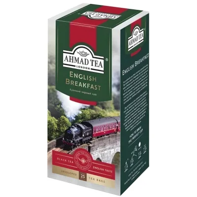 Чай Ahmad Tea Англійський до сніданку 25х2 г (54881005906)