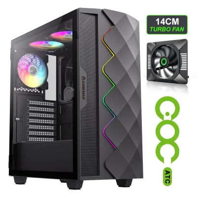 Корпус для ПК Gamemax DIAMOND CP BK
