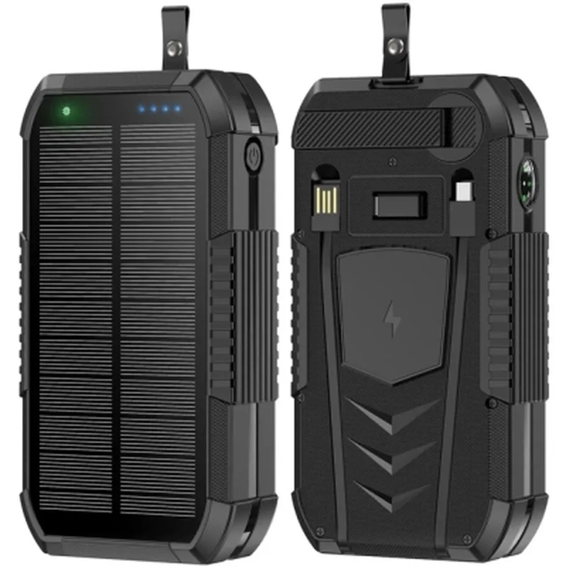 Батарея універсальна AURA NRG-40SE ARM SOLAR 40000mAh Wireless Dynamo charging Black (PBANRG40SEB)