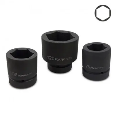 Торцева головка Toptul 75 мм ударна 2-1/2" (KABA8075)