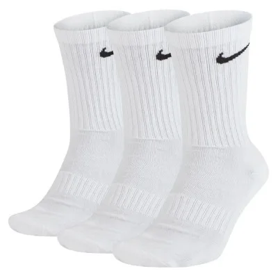 Шкарпетки Nike U NK EVERYDAY CUSH CREW 3PR SX7664-100 46-50 3 пари Білі (888407233890)