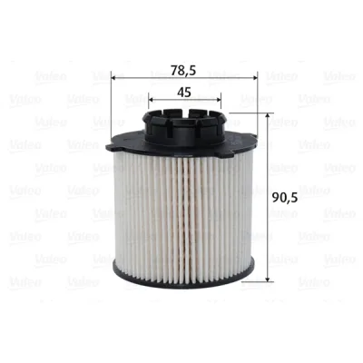 Фільтр паливний Valeo 587932
