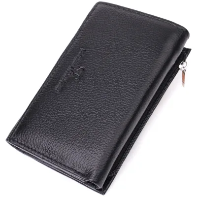 Гаманець ST Leather Шкіряний Чорний (22488)
