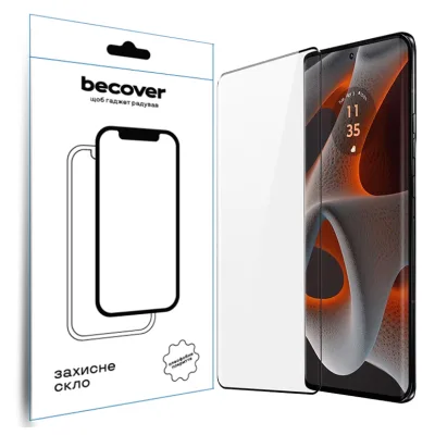 Скло захисне BeCover Motorola Edge 50 Pro Black (712346)