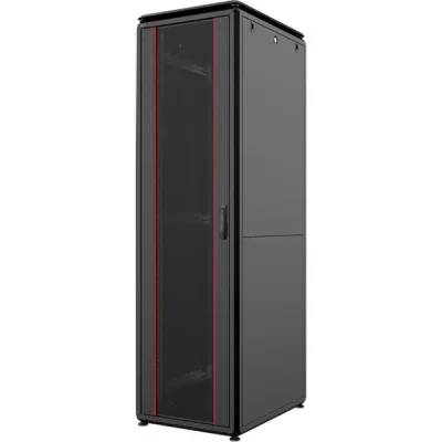 Шафа напольна Mirsan 36U GTV 19" 600x1000, glass door (MR.GTV36U61DE.01)