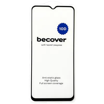 Скло захисне BeCover Samsung Galaxy A14 4G SM-A145/A14 5G SM-A146 10D Black (711518)