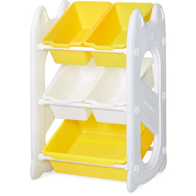 Дитячий стелаж Mealux Coral Mini Yellow (KD-E021 Yellow)