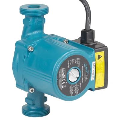 Насос циркуляційний 74Вт Hmax 4м Qmax 55л/хв Ø1½" 180мм+гайки Ø1" LEO 3.0 LRP25-40/180 (774412)