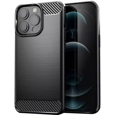 Чохол до мобільного телефона Drobak Armor TPU Case для Apple iPhone 13 Pro Max Black (707051)