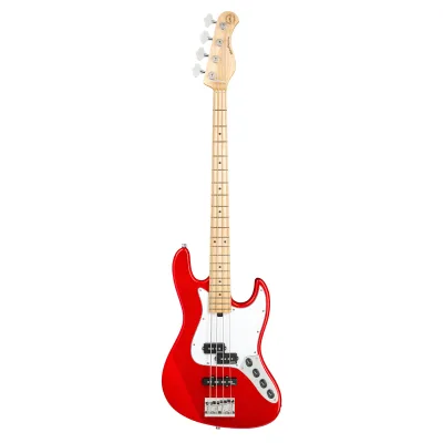 Бас-гітара Sadowsky MetroExpress 21-Fret Hybrid P/J Bass Maple 4-String - Candy Apple Red Metallic (SME21HP4 31M OKU FR)