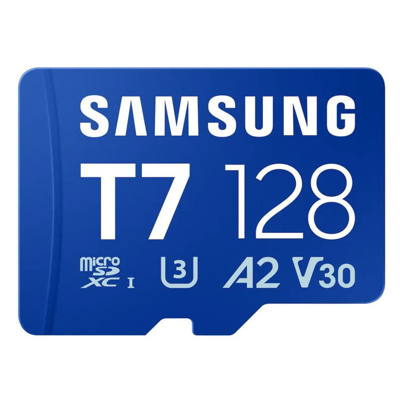 Карта пам'яті Samsung 128GB microSDXC class 10 UHS-I U3 V30 A2 T7 (MB-MB128T/WW)