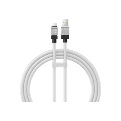 Дата кабель USB AM to USB-C 1.0m 100W white Baseus (CAKW000602)