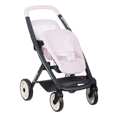 Коляска для ляльок Smoby для двійнят Maxi-Cosi Рожева перлина, 54 х 38, 5 х 64 см, 3+ (7600253221)