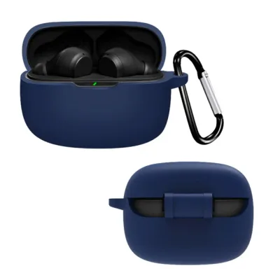 Чохол для навушників BeCover Silicon для JBL Wave Beam TWS Deep Blue (710190)
