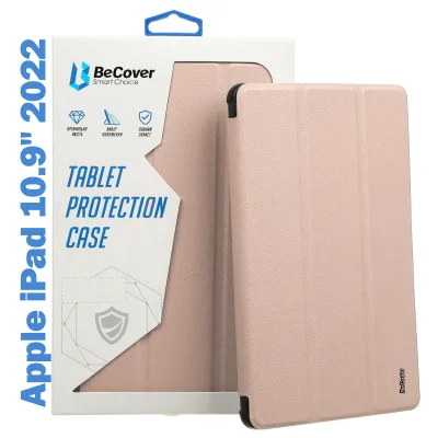 Чохол до планшета BeCover Tri Fold Soft TPU Silicone Apple iPad 10.9" 2022/24/11" 2025 Pink (708523)