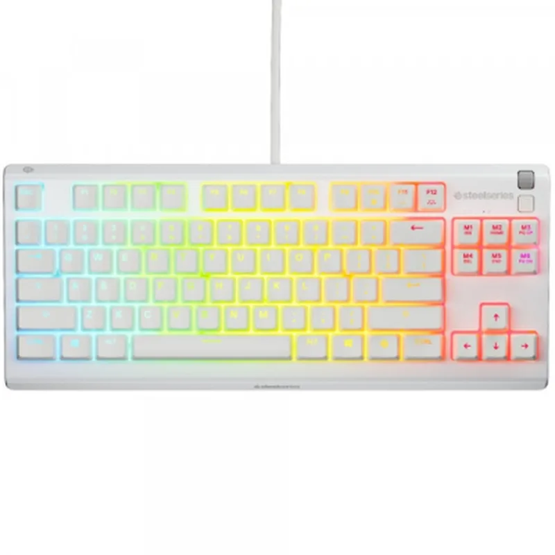 Клавіатура SteelSeries Apex 3 TKL USB UA White (64819)