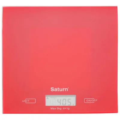 Ваги кухонні Saturn ST-KS7810 Red
