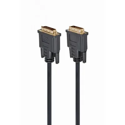Кабель мультимедійний DVI M to DVI M 3.0m 24+1pin Cablexpert (CC-DVI2-BK-10)