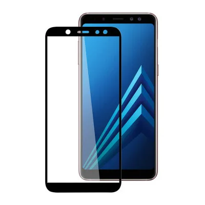 Скло захисне PowerPlant Full screen Samsung Galaxy A6, Black (GL605316)