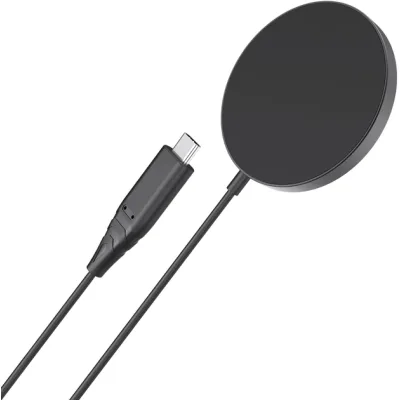 Зарядний пристрій Choetech Wireless magnetic 15W black (T518-F)