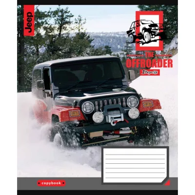 Зошит 1 вересня А5 The offroader 48 аркушів, лінія (766453)