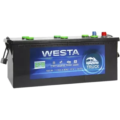 Акумулятор автомобільний Westa 6CT-185 А (3) EFB (WEFB185)